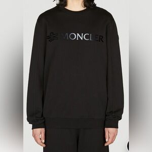 Moncler Black Logo Sweatshirt